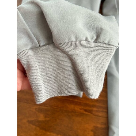 FIGS Women’s Sz S Technical Collection Jogger Scrubs Gray Maroon Drawstring - Picture 2 of 8